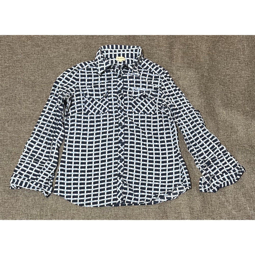 Cremieux Women's‎ S Long Sleeve Button Down Blouse